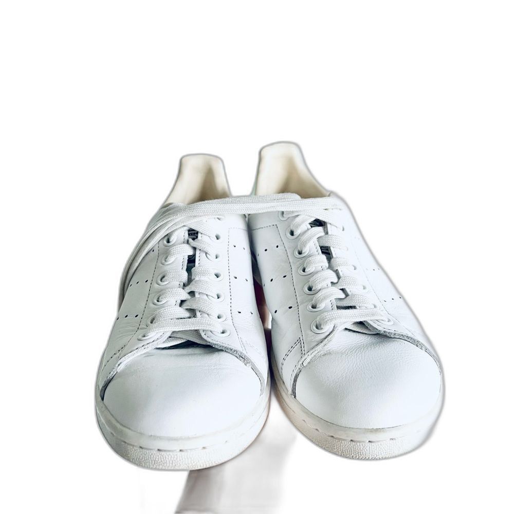 Adidas Stan Smith White Iridescent Hologram Sneakers Signature Ltd Ed Size 6.5